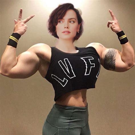 daisy ridley muscles